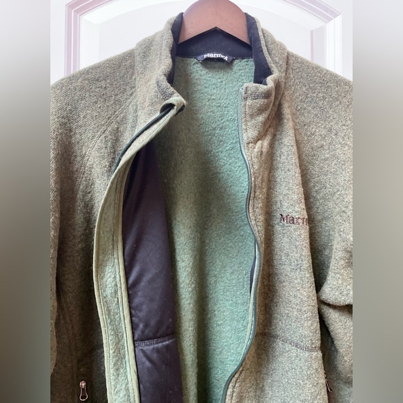 Marmot Fleece Lined Sweater Jacket - Picture 4 of 5